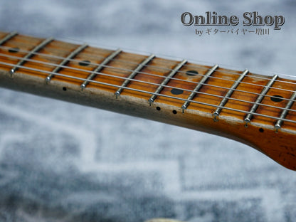 USED 2022 Fender Custom Shop MBS "Vincent Van Trigt" 1972 Stratocaster Heavy Relic Aged Olympic White