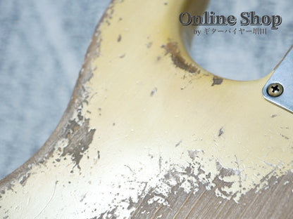 USED 2022 Fender Custom Shop MBS "Vincent Van Trigt" 1972 Stratocaster Heavy Relic Aged Olympic White