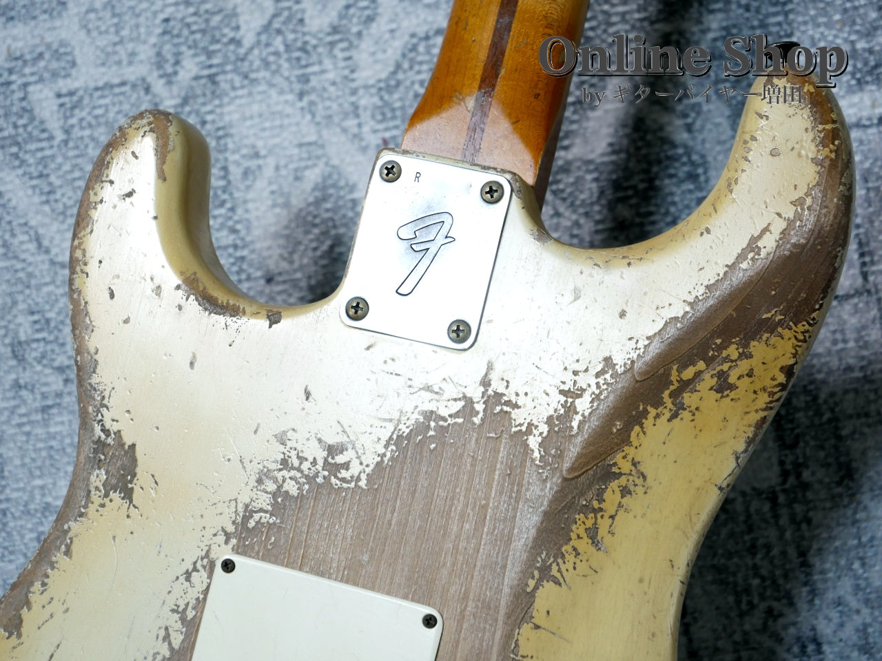 USED 2022 Fender Custom Shop MBS "Vincent Van Trigt" 1972 Stratocaster Heavy Relic Aged Olympic White