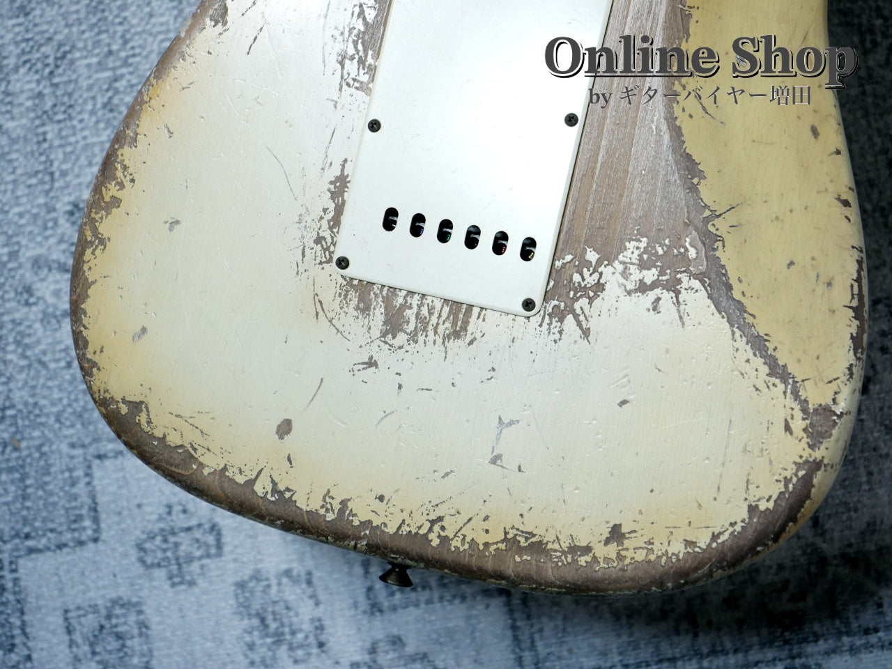 USED 2022 Fender Custom Shop MBS "Vincent Van Trigt" 1972 Stratocaster Heavy Relic Aged Olympic White