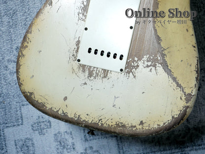 USED 2022 Fender Custom Shop MBS "Vincent Van Trigt" 1972 Stratocaster Heavy Relic Aged Olympic White