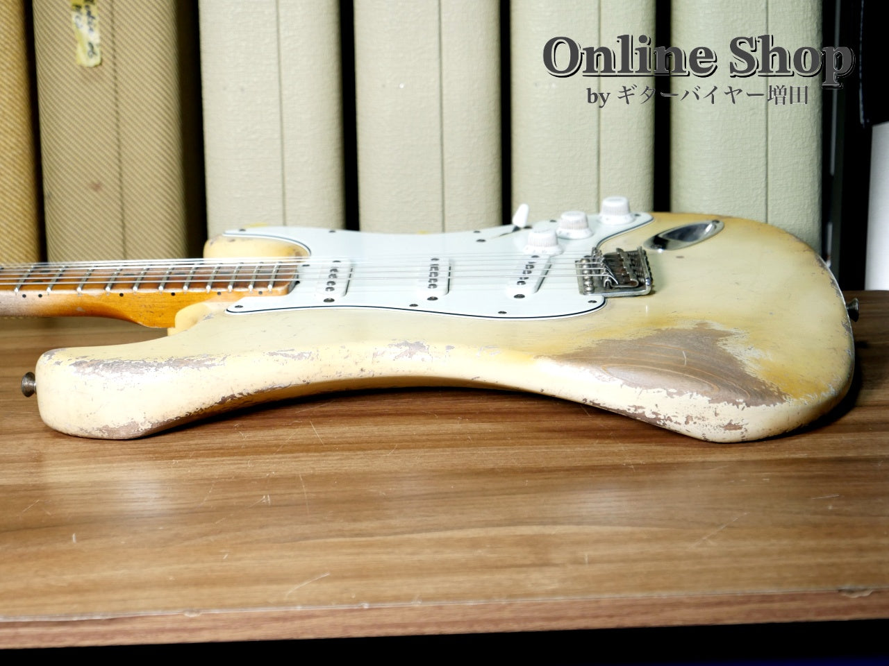 USED 2022 Fender Custom Shop MBS "Vincent Van Trigt" 1972 Stratocaster Heavy Relic Aged Olympic White