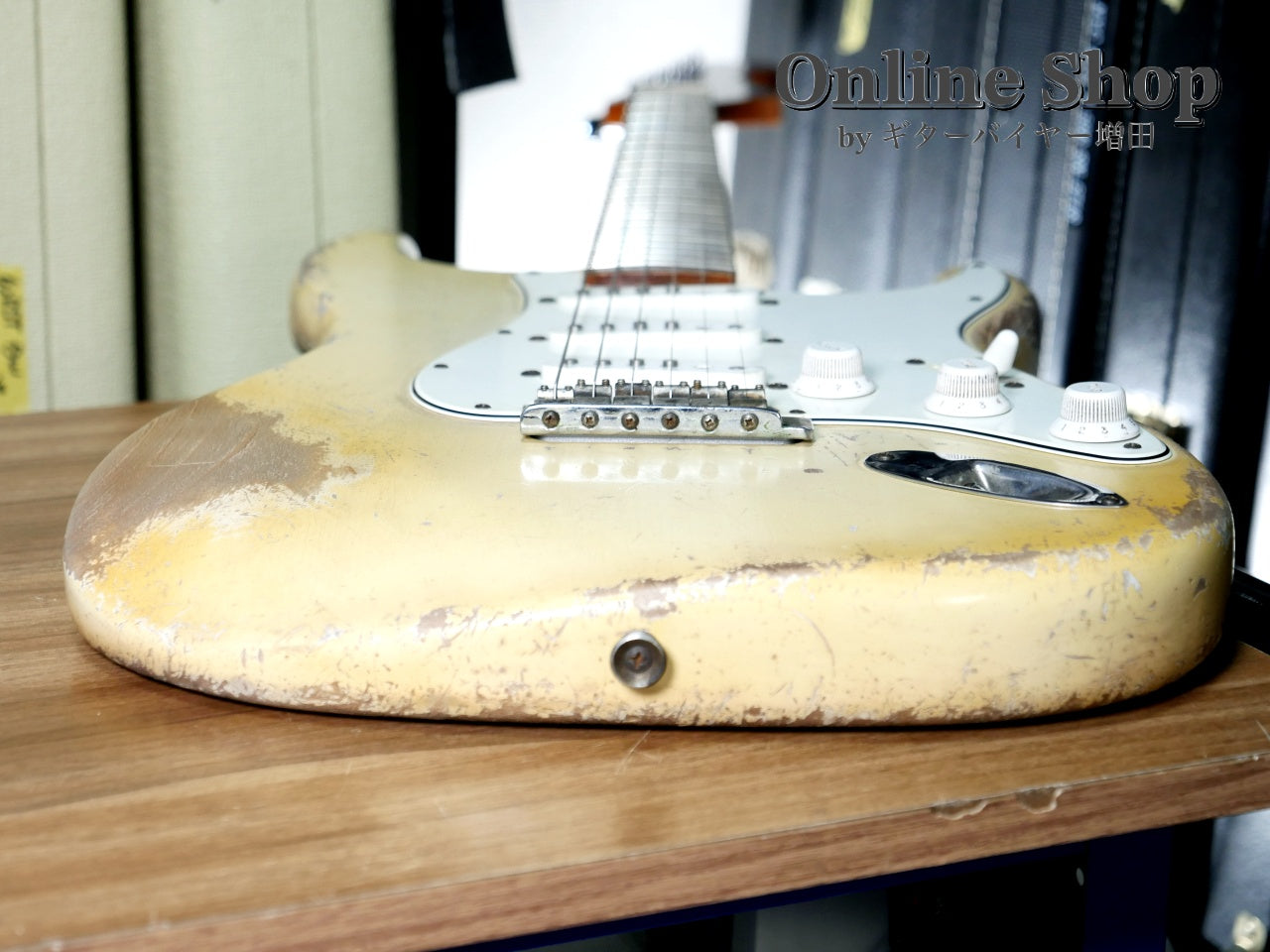 USED 2022 Fender Custom Shop MBS "Vincent Van Trigt" 1972 Stratocaster Heavy Relic Aged Olympic White