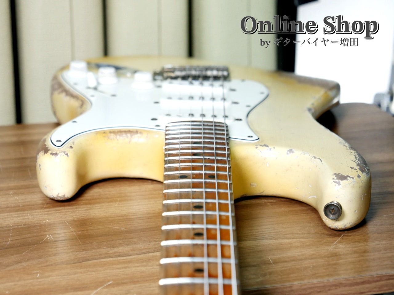 USED 2022 Fender Custom Shop MBS "Vincent Van Trigt" 1972 Stratocaster Heavy Relic Aged Olympic White