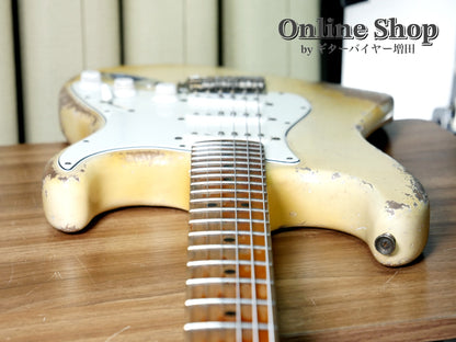 USED 2022 Fender Custom Shop MBS "Vincent Van Trigt" 1972 Stratocaster Heavy Relic Aged Olympic White