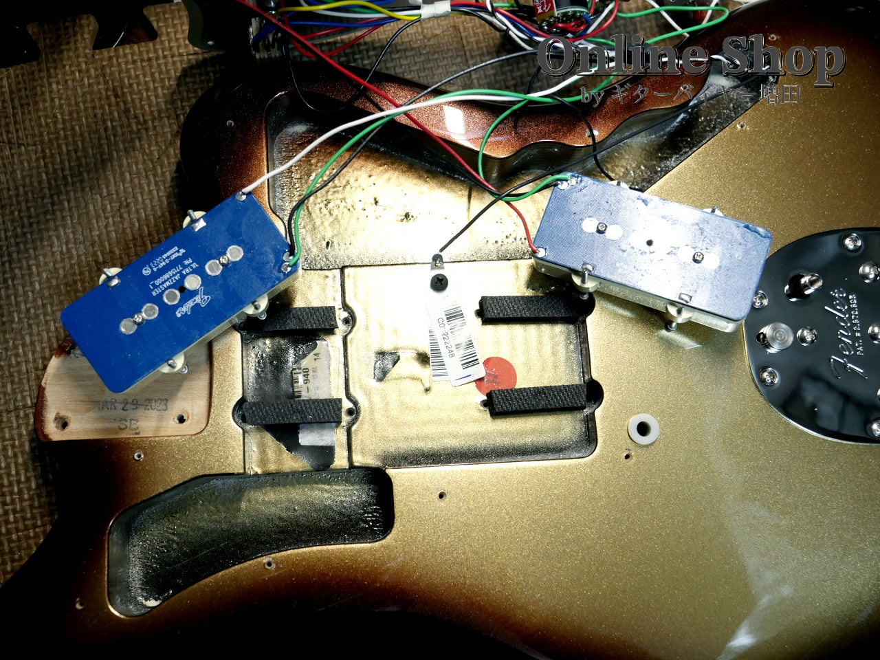 USED 2023 Fender American Ultra Jazzmaster Mocha Burst / Rosewood