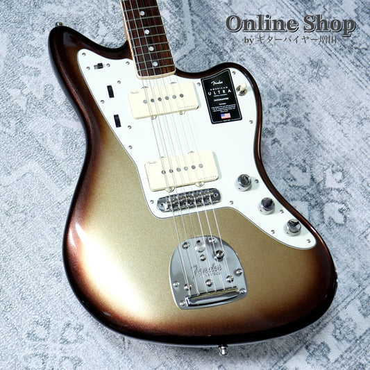 USED 2023 Fender American Ultra Jazzmaster Mocha Burst / Rosewood