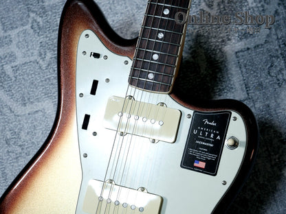 USED 2023 Fender American Ultra Jazzmaster Mocha Burst / Rosewood
