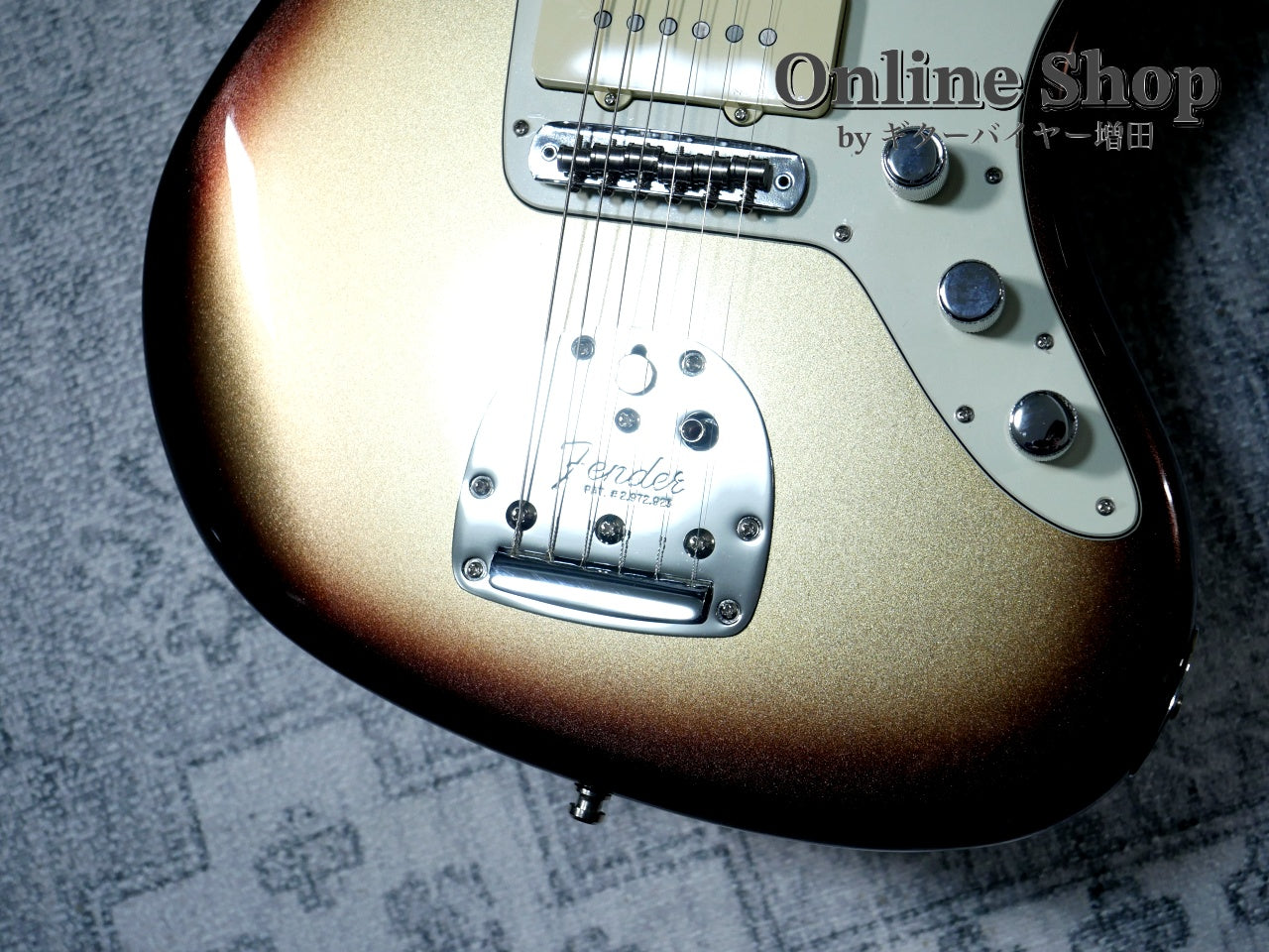 USED 2023 Fender American Ultra Jazzmaster Mocha Burst / Rosewood