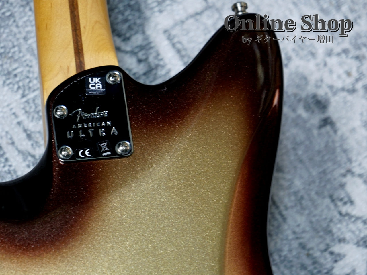 USED 2023 Fender American Ultra Jazzmaster Mocha Burst / Rosewood