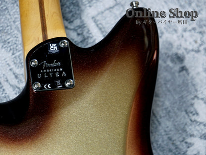 USED 2023 Fender American Ultra Jazzmaster Mocha Burst / Rosewood