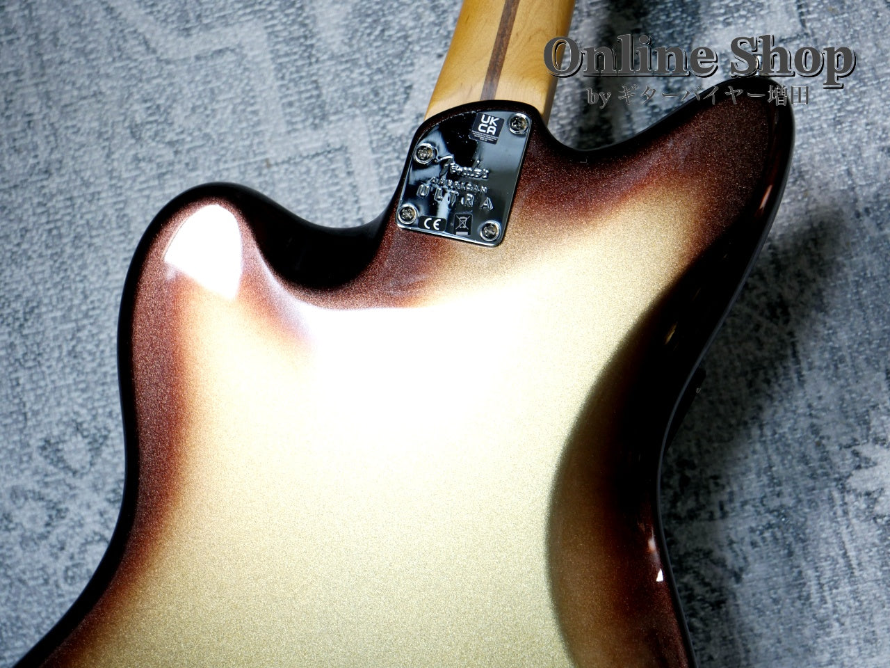 USED 2023 Fender American Ultra Jazzmaster Mocha Burst / Rosewood