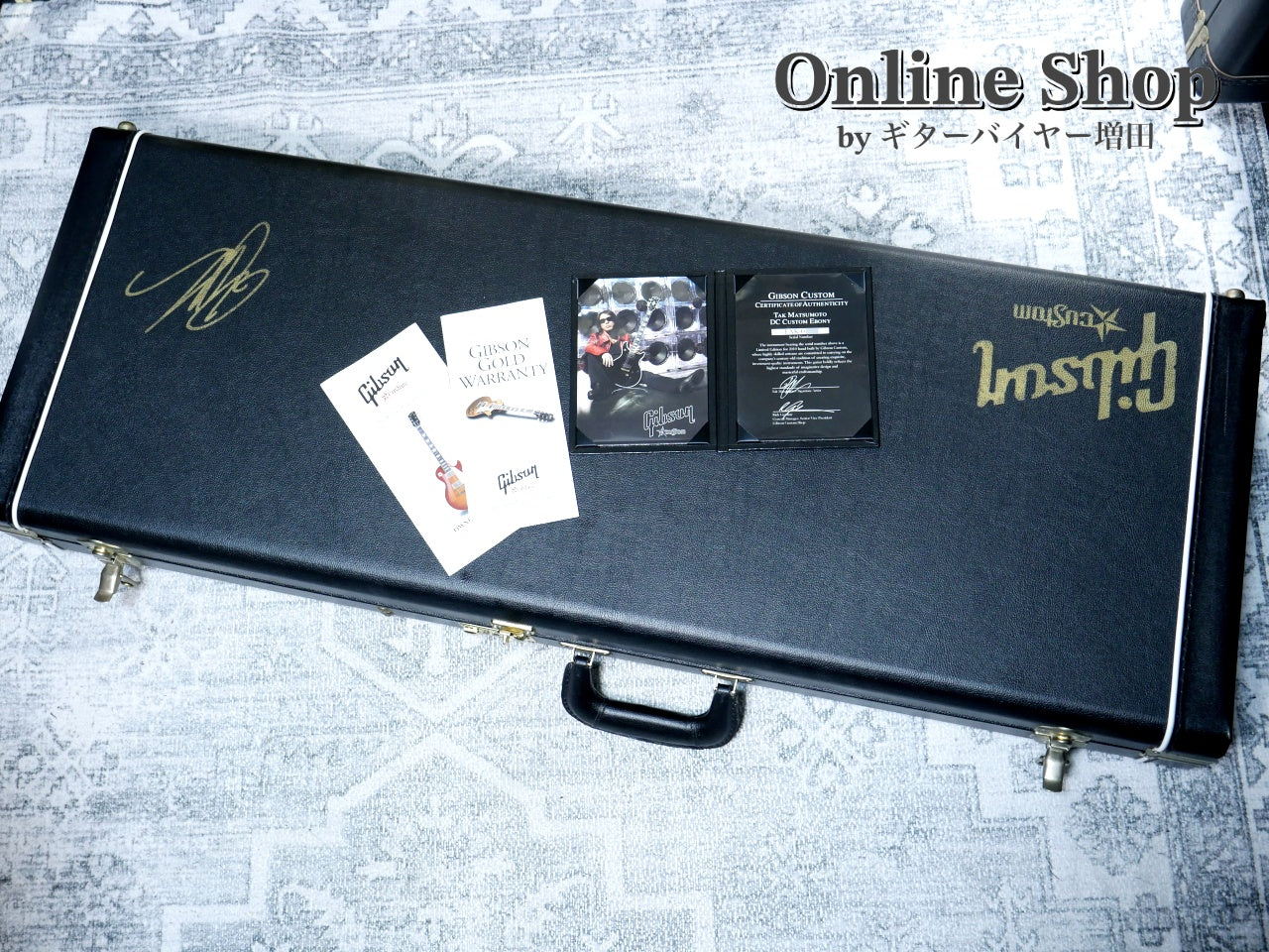 【HOLD】USED 2010 Gibson Custom Shop TAK Matsumoto DC Custom "2nd Edition" Ebony