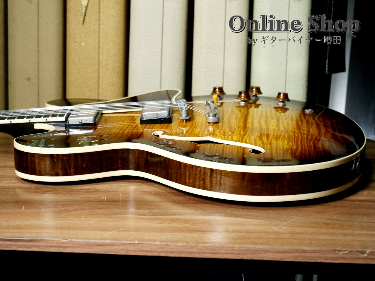 USED 1998 Gibson Custom Shop ES-335 Reissue "Ebony Fingerboard & Block Inlay" Vintage Sunburst