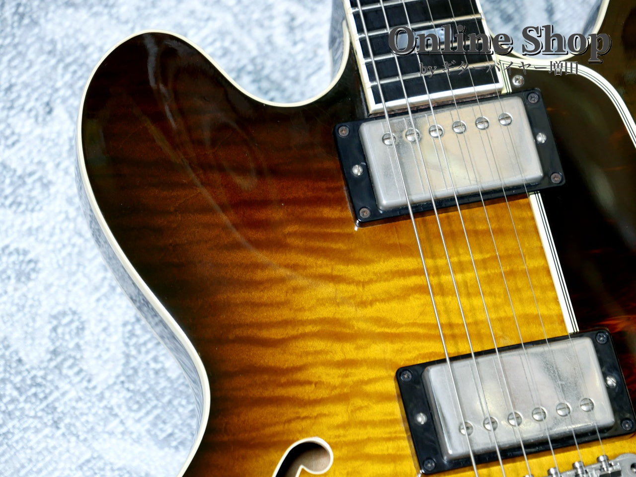 USED 1998 Gibson Custom Shop ES-335 Reissue "Ebony Fingerboard & Block Inlay" Vintage Sunburst