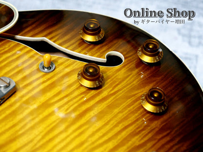 USED 1998 Gibson Custom Shop ES-335 Reissue "Ebony Fingerboard & Block Inlay" Vintage Sunburst