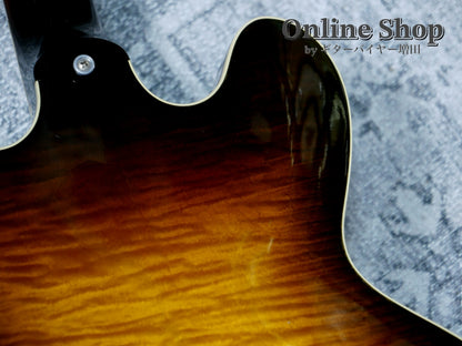 USED 1998 Gibson Custom Shop ES-335 Reissue "Ebony Fingerboard & Block Inlay" Vintage Sunburst