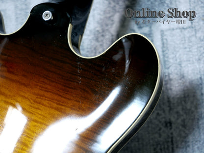 USED 1998 Gibson Custom Shop ES-335 Reissue "Ebony Fingerboard & Block Inlay" Vintage Sunburst