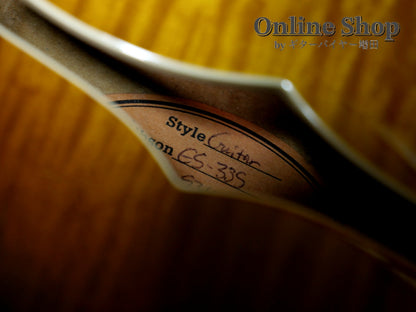 USED 1998 Gibson Custom Shop ES-335 Reissue "Ebony Fingerboard & Block Inlay" Vintage Sunburst