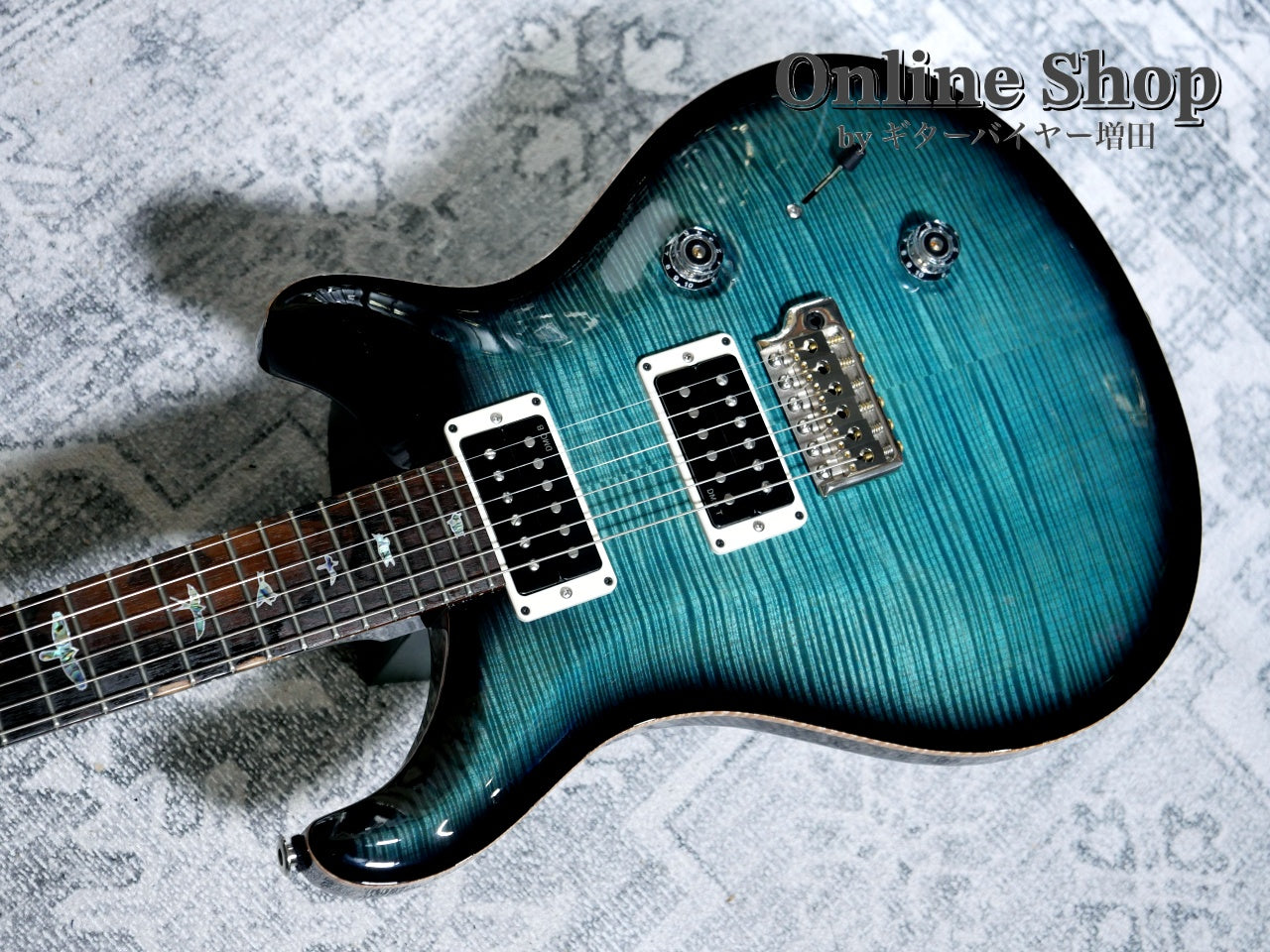 USED 2025 Paul Reed Smith 40th Anniversary Custom 24 Limited Edition Sub Zero Smokeburst