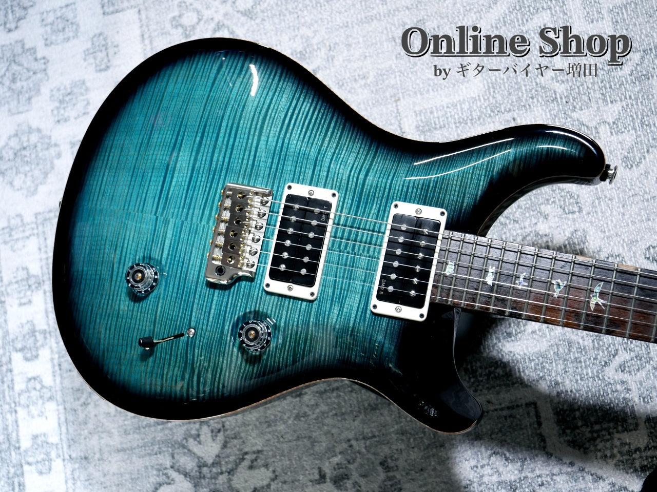 USED 2025 Paul Reed Smith 40th Anniversary Custom 24 Limited Edition Sub Zero Smokeburst