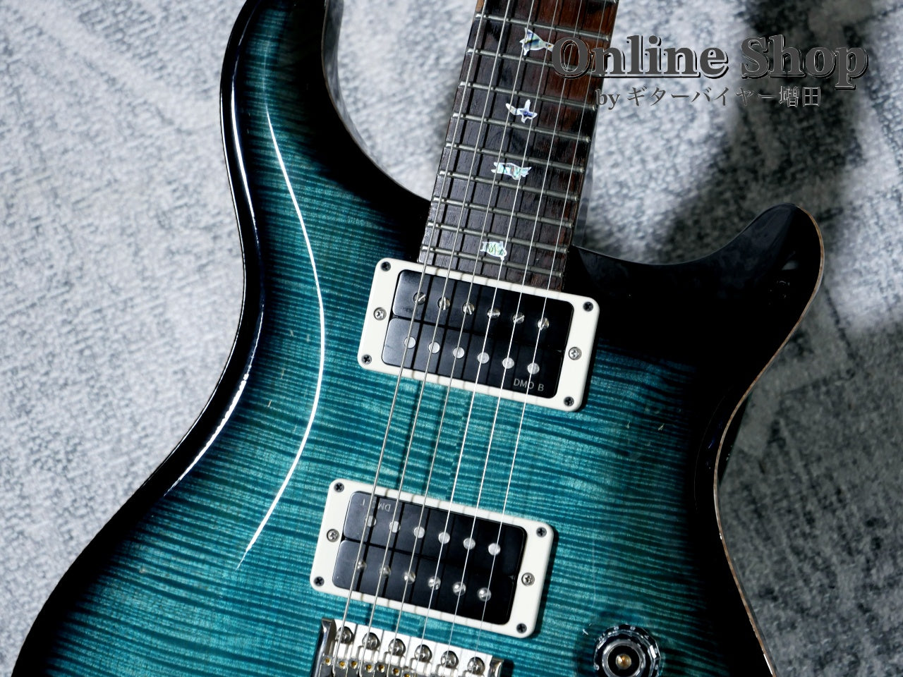 USED 2025 Paul Reed Smith 40th Anniversary Custom 24 Limited Edition Sub Zero Smokeburst