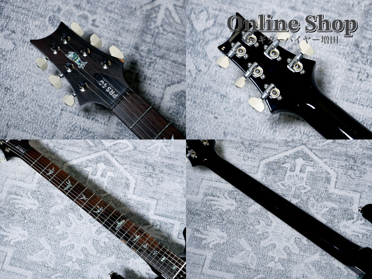 USED 2025 Paul Reed Smith 40th Anniversary Custom 24 Limited Edition Sub Zero Smokeburst