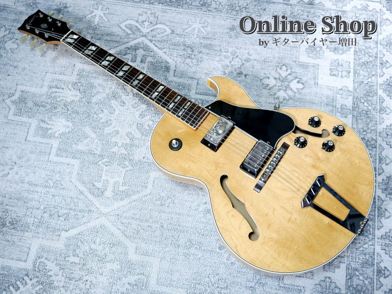 VINTAGE 1976 Gibson ES-175T Natural – ギターバイヤー増田の