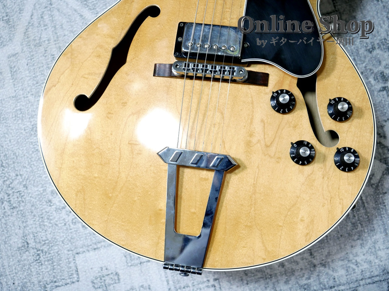 VINTAGE 1976 Gibson ES-175T Natural – ギターバイヤー増田の