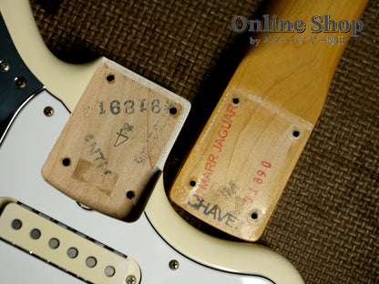 USED 2016s Fender Johnny Marr Jaguar Olympic White