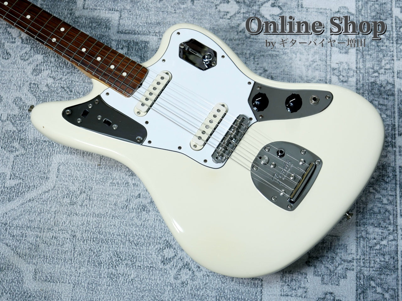 USED 2016s Fender Johnny Marr Jaguar Olympic White