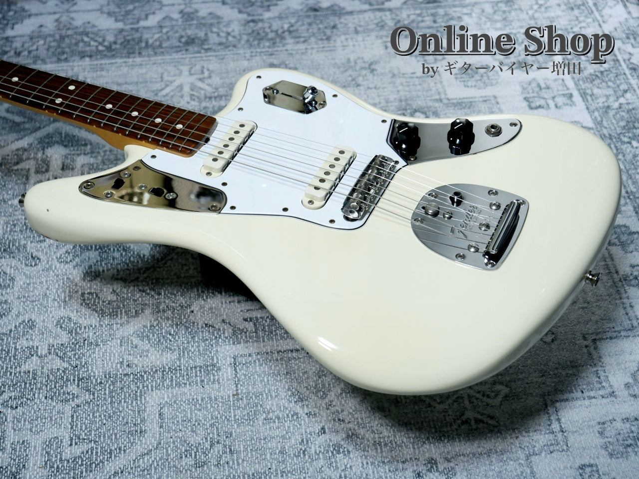 USED 2016s Fender Johnny Marr Jaguar Olympic White
