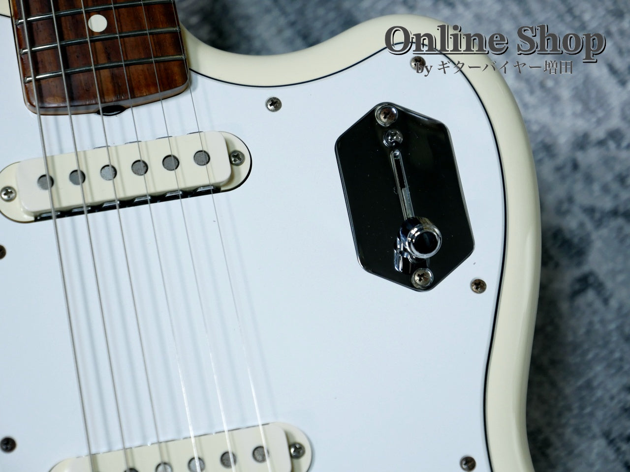 USED 2016s Fender Johnny Marr Jaguar Olympic White