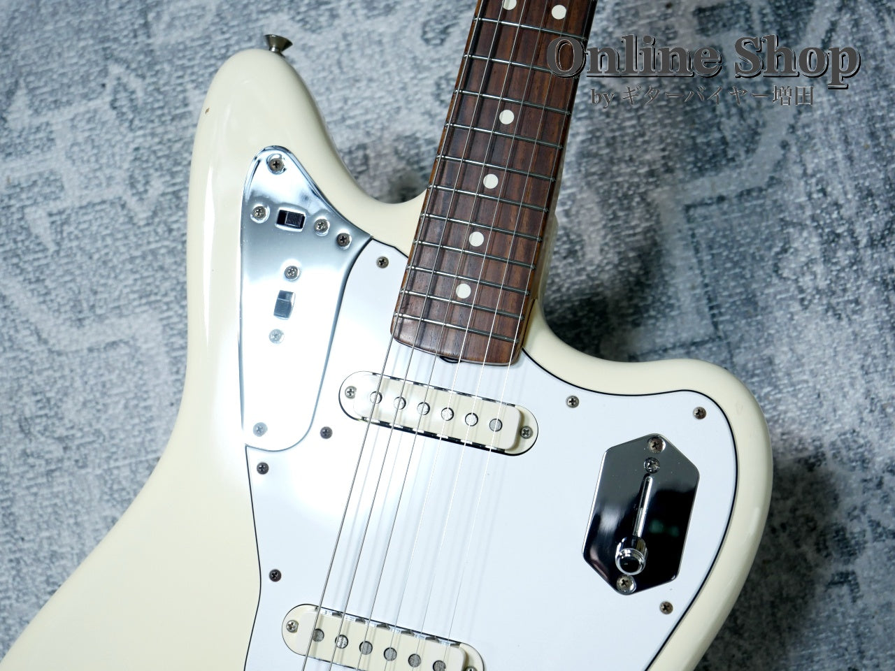 USED 2016s Fender Johnny Marr Jaguar Olympic White