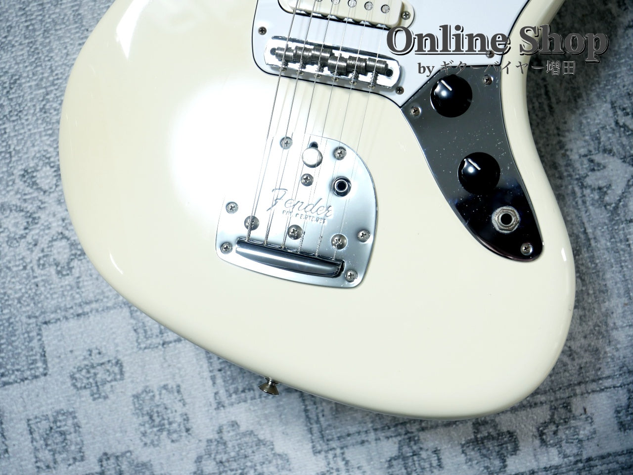 USED 2016s Fender Johnny Marr Jaguar Olympic White