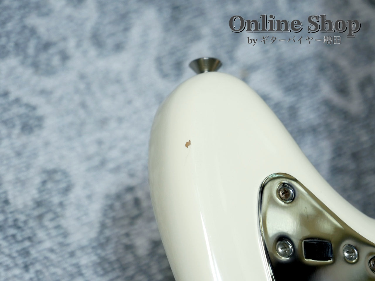 USED 2016s Fender Johnny Marr Jaguar Olympic White