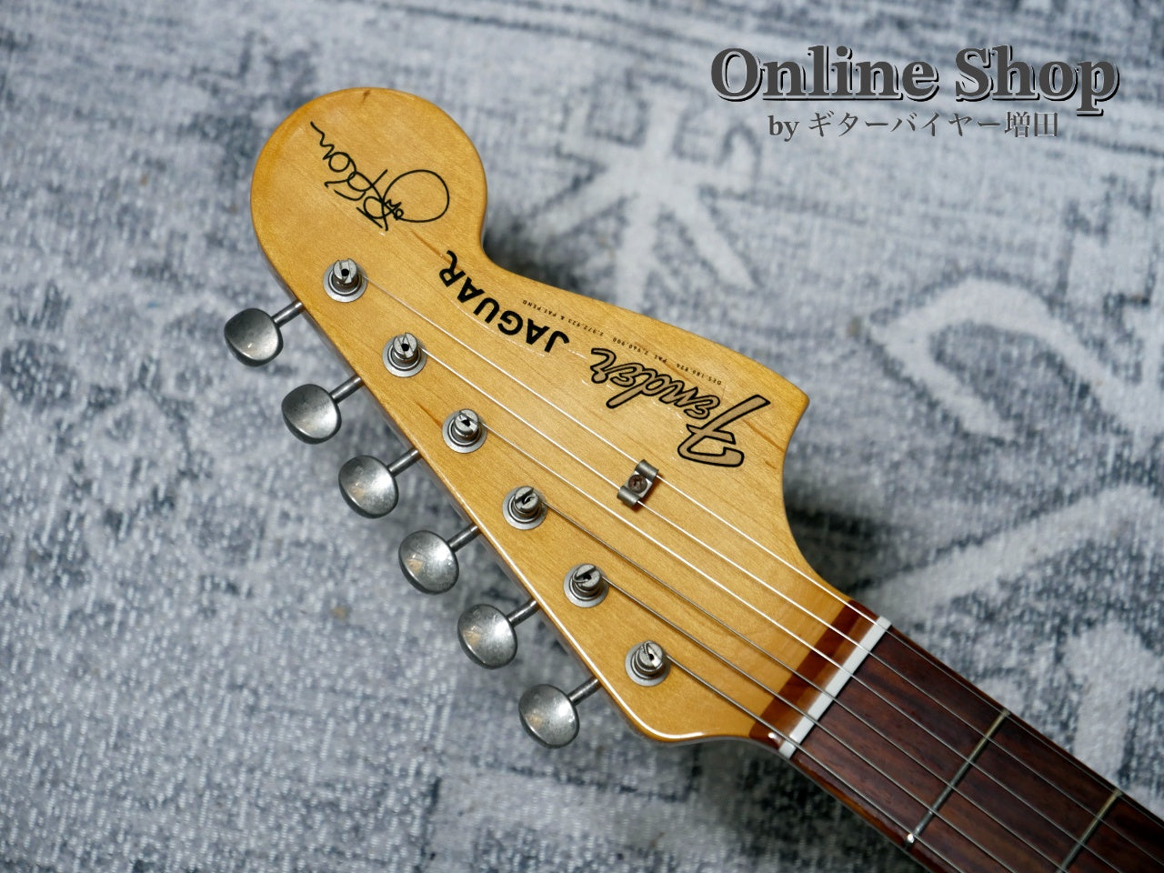 USED 2016s Fender Johnny Marr Jaguar Olympic White
