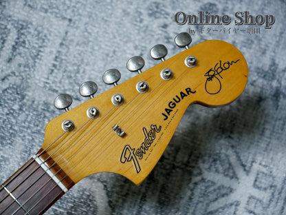 USED 2016s Fender Johnny Marr Jaguar Olympic White