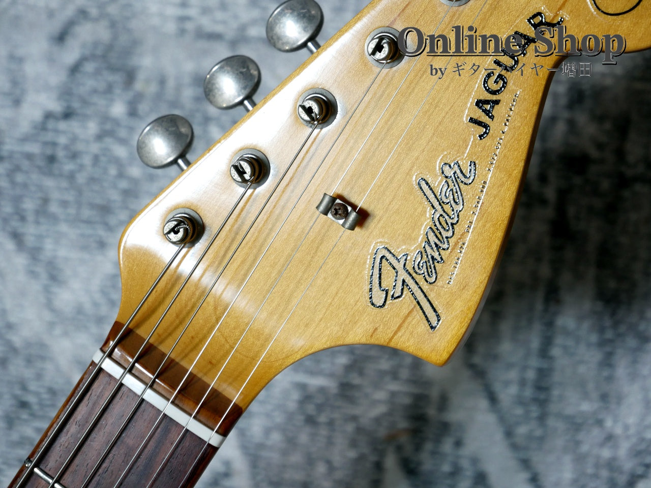USED 2016s Fender Johnny Marr Jaguar Olympic White
