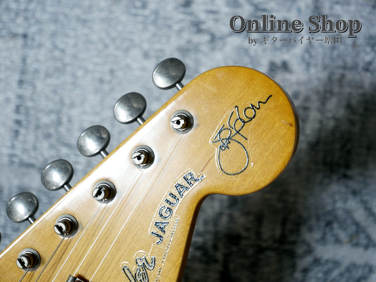 USED 2016s Fender Johnny Marr Jaguar Olympic White