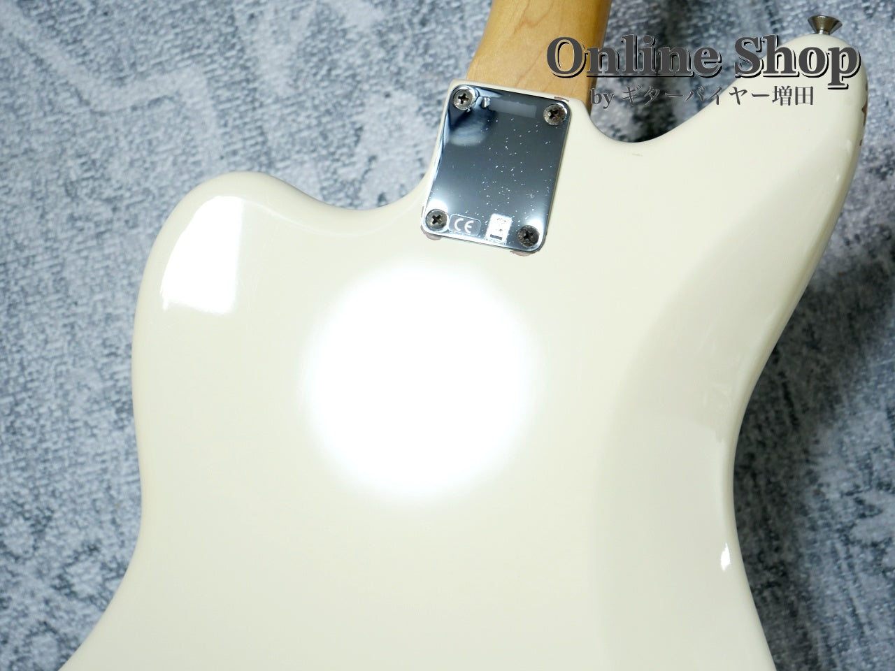 USED 2016s Fender Johnny Marr Jaguar Olympic White