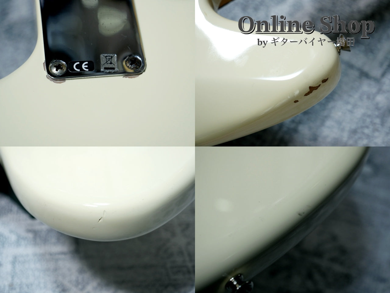 USED 2016s Fender Johnny Marr Jaguar Olympic White