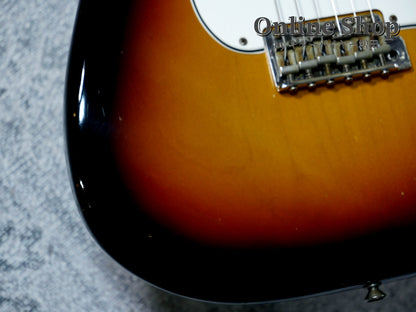 USED 2019 Fender Custom Shop LIMITED EDITION 1969 Stratocaster Journeyman Relic Faded Aged 3-Color Sunburst