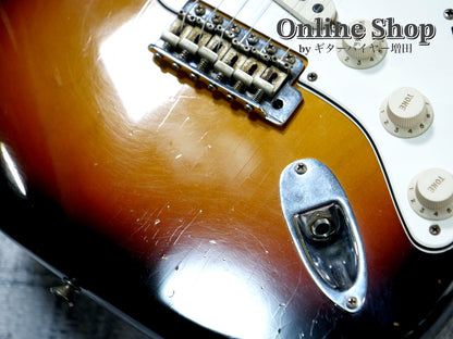 USED 2019 Fender Custom Shop LIMITED EDITION 1969 Stratocaster Journeyman Relic Faded Aged 3-Color Sunburst