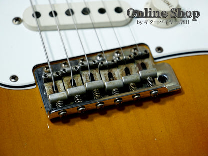 USED 2019 Fender Custom Shop LIMITED EDITION 1969 Stratocaster Journeyman Relic Faded Aged 3-Color Sunburst
