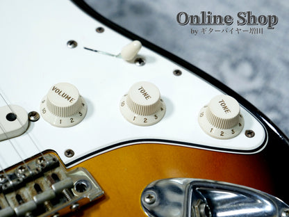 USED 2019 Fender Custom Shop LIMITED EDITION 1969 Stratocaster Journeyman Relic Faded Aged 3-Color Sunburst