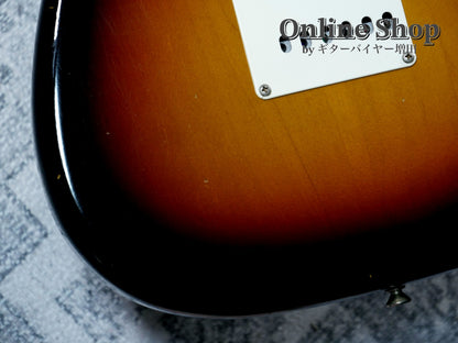 USED 2019 Fender Custom Shop LIMITED EDITION 1969 Stratocaster Journeyman Relic Faded Aged 3-Color Sunburst