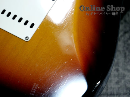USED 2019 Fender Custom Shop LIMITED EDITION 1969 Stratocaster Journeyman Relic Faded Aged 3-Color Sunburst