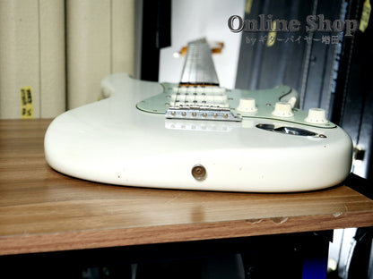 USED 2020 Fender Custom Shop LIMITED EDITION '62/'63 Stratocaster Journeyman Relic Aged Olympic White
