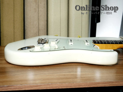 USED 2020 Fender Custom Shop LIMITED EDITION '62/'63 Stratocaster Journeyman Relic Aged Olympic White